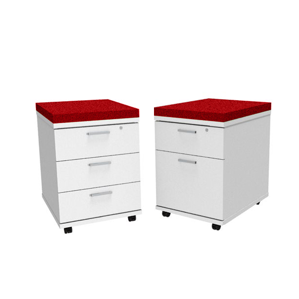 Mobile Pedestals with Cushion