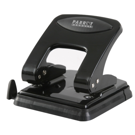 Steel Hole Punch (40 Sheets - Black)