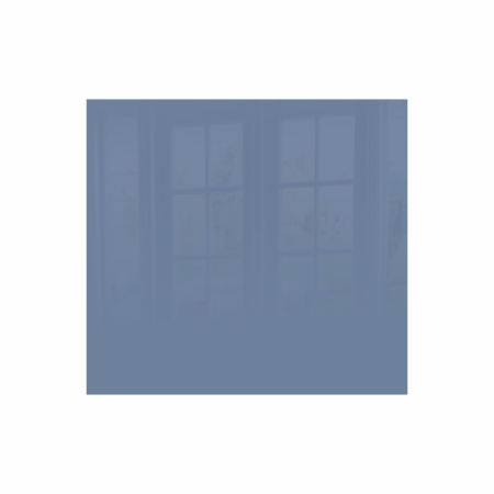Decorative Glass Wall Tile (598 X 650 X 6mm) Pigeon Blue