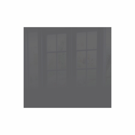 Decorative Glass Wall Tile (598 X 650 X 6mm) Gun Metal