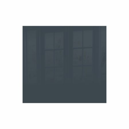 Decorative Glass Wall Tile (598 X 650 X 6mm) Grey Blue