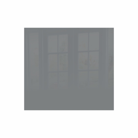 Decorative Glass Wall Tile (598 X 650 X 6mm) Metallic Silver