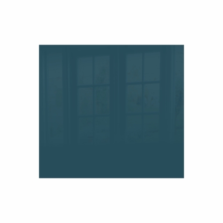 Decorative Glass Wall Tile (598 X 650 X 6mm) Ocean Blue