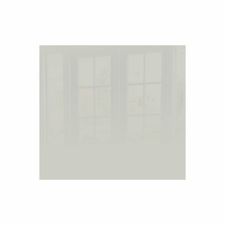 Decorative Glass Wall Tile (598 X 650 X 6mm) Papyrus White