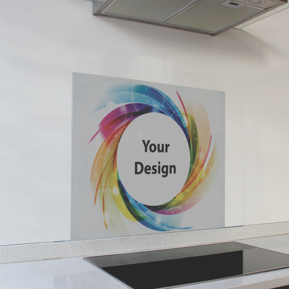 Decorative Glass Wall Tile (598 x 650 x 6mm) Customized Print