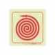 PHOTOLUMINESCENT 190MM SAFETY SIGN - F29-FIRE HOSE REEL