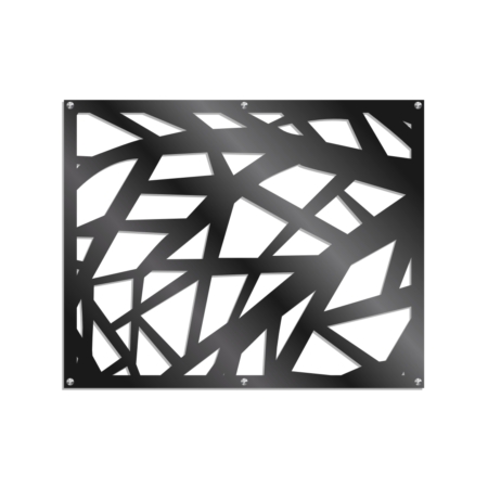 WALL ART LASER CUT 1200X900 ABSTACT LEAF