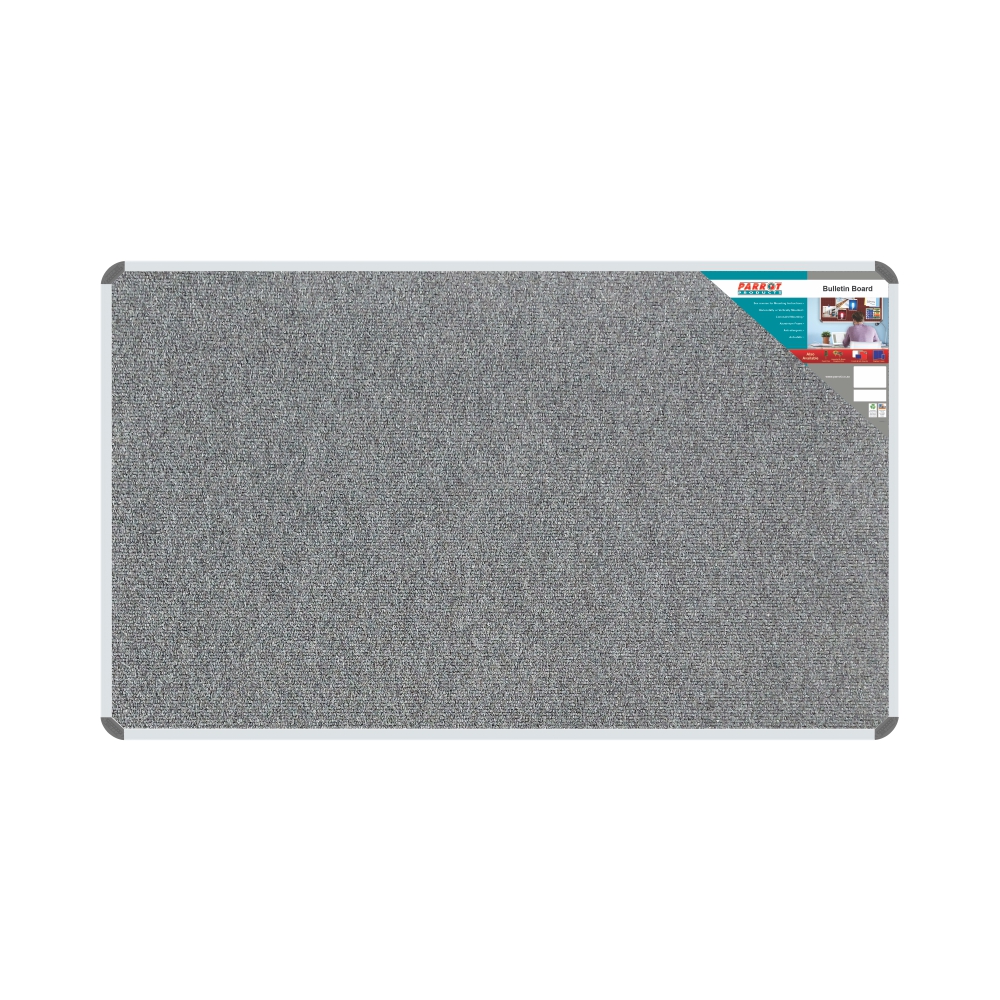 Bulletin Board Ribbed Aluminium Frame (1500x900mm - Laurel)