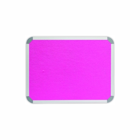 Info Board (Aluminium Frame - 600*450mm - Pink)