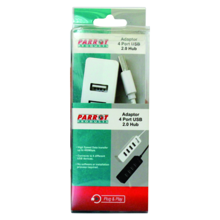 4 Port USB 2.0 Hub