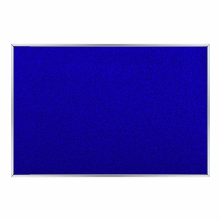 Info Board Alufine Frame (900 x 600mm - Royal Blue)