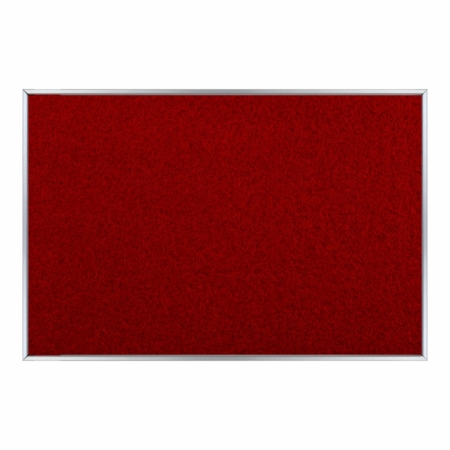 Info Board Alufine Frame (900 x 600mm - Red)
