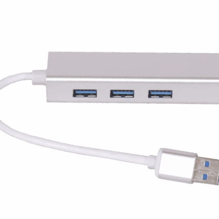 USB 3.0 HUB 3 PORT + NETWORK PORT