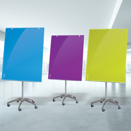 Customizable Glass Flipchart 900x1200mm