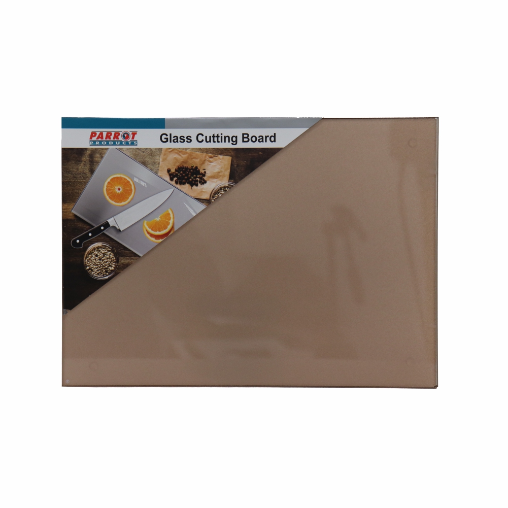 Glass Cutting Board (210 x 300mm - Rose Gold)