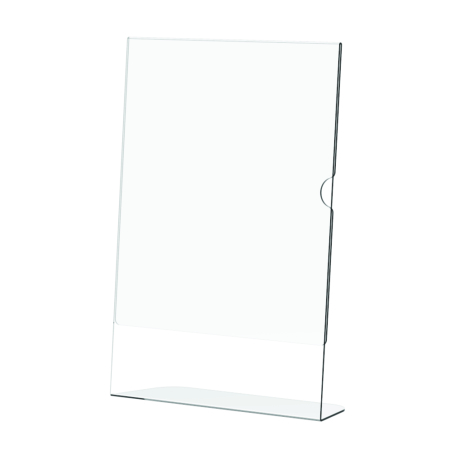 Acrylic Menu Holder - Single Sided - A6 Portrait - Box 5