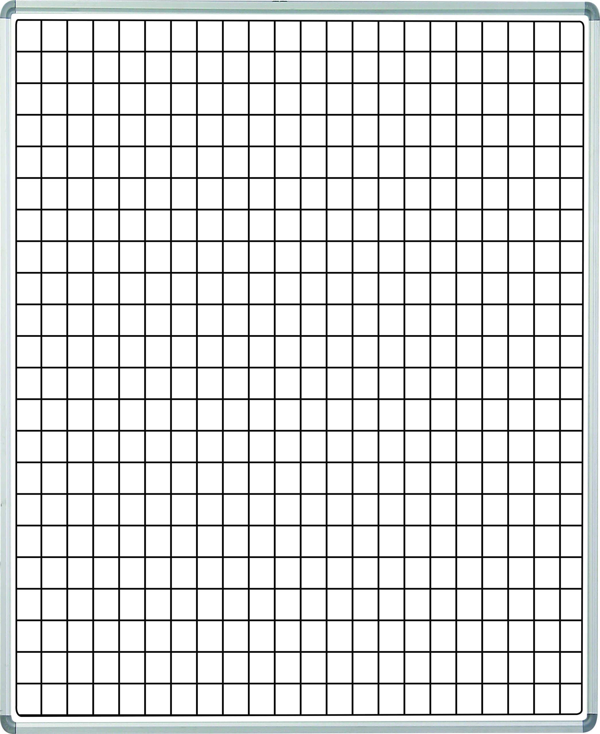 Educational Board Magnetic Whiteboard (1220*920 - White Squares - Side Panel - Option A)