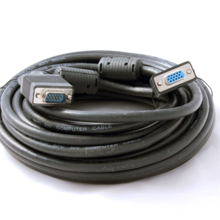 Cable - 15 Pin Male To Female VGA (10M)