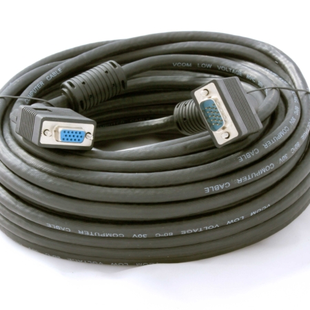 Cable - 15 Pin Male To Female VGA (20M)