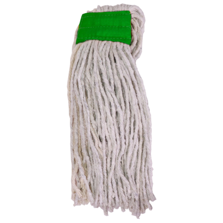 Janitorial Fan Mop Head Refill Green 400g