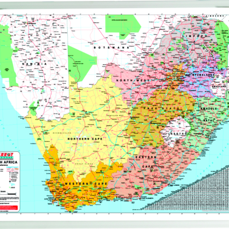 South African AA Map (1200*900mm)