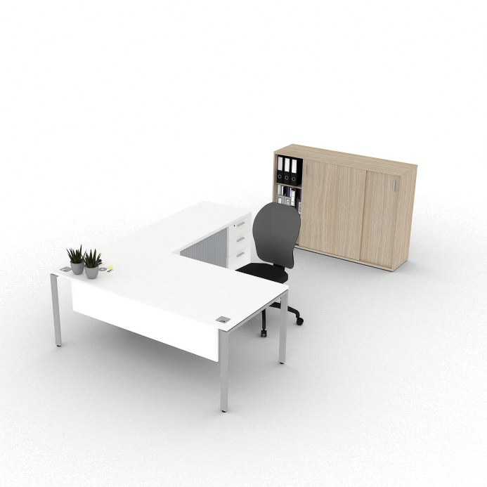 Evolution executive desk with pedenza - Image 5