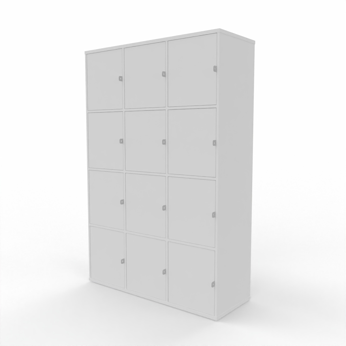 LOCKER UNIT 12 DOOR WITH CLASP