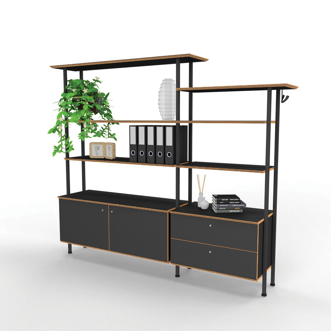 Shell executive Wall Unit
