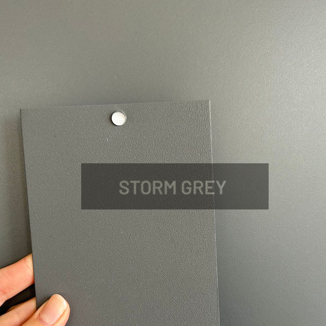 Storm Grey (SG) powder coat colour